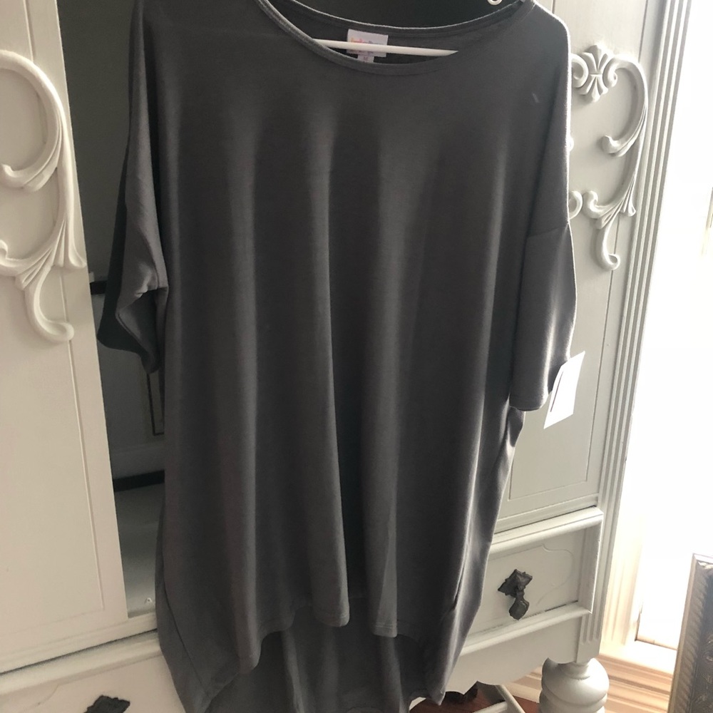LulaRoe grey top